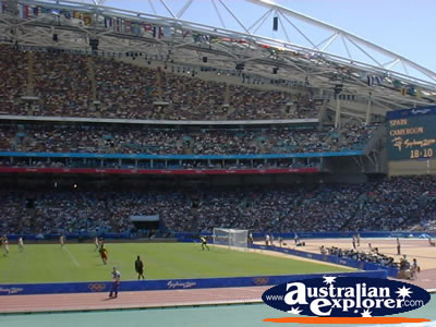 Olympic Stadium in Sydney, NSW . . . CLICK TO VIEW ALL SYDNEY (OLYMPIC STADIUM) POSTCARDS
