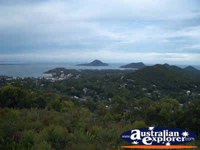 Port Stephens View . . . CLICK TO VIEW ALL SOLDIERS POINT POSTCARDS