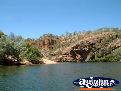 Katherine Gorge in Daylight . . . CLICK TO VIEW ALL KATHERINE GORGE POSTCARDS
