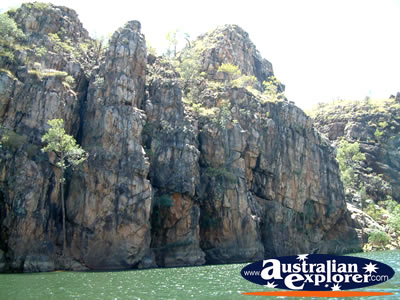 View from the Boat of Katherine Gorge in the Northern Territory . . . CLICK TO VIEW ALL KATHERINE GORGE POSTCARDS