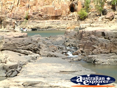 Katherine Gorge Rocks and Streams . . . CLICK TO VIEW ALL KATHERINE GORGE POSTCARDS