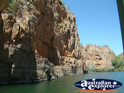 Katherine Gorge and Blue Skies . . . CLICK TO VIEW ALL KATHERINE GORGE POSTCARDS