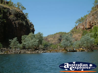 Landscape of Katherine Gorge in the NT . . . CLICK TO VIEW ALL KATHERINE GORGE POSTCARDS