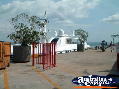 Darwin Wharf Area 70 Million Dollar Boat . . . VIEW ALL DARWIN PHOTOGRAPHS