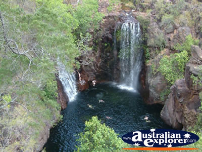 Batchelor Florence Falls . . . CLICK TO VIEW ALL BATCHELOR POSTCARDS