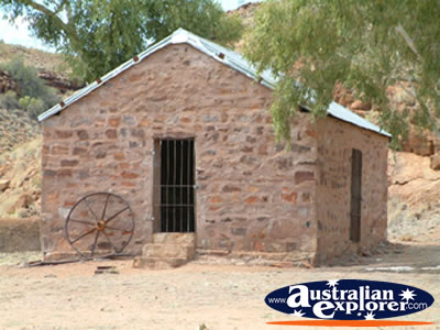 Barrow Creek Telegraph Station Building . . . VIEW ALL BARROW CREEK PHOTOGRAPHS