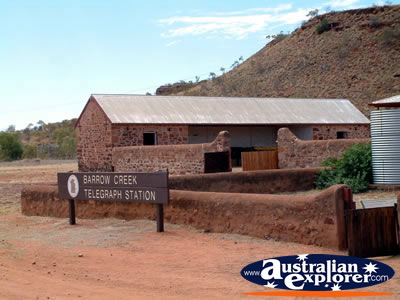 Barrow Creek Telegraph Station Entrance . . . VIEW ALL BARROW CREEK PHOTOGRAPHS