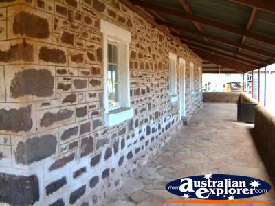 Barrow Creek Telegraph Station Brick Building . . . VIEW ALL BARROW CREEK PHOTOGRAPHS