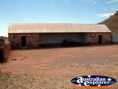 Building at Barrow Creek Telegraph Station . . . VIEW ALL BARROW CREEK PHOTOGRAPHS