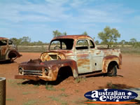 Wauchope Burnt Out Vehicle . . . CLICK TO ENLARGE