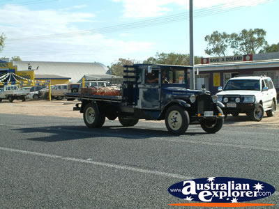 Alice Springs Transport Hall of Fame Parade Amry Vehicle . . . CLICK TO VIEW ALL ALICE SPRINGS POSTCARDS