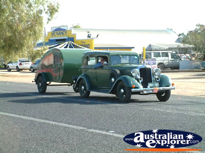 Alice Springs Transport Hall of Fame Parade Classic Car and Trailer . . . VIEW ALL ALICE SPRINGS PHOTOGRAPHS