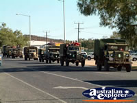 Alice Springs Transport Hall of Fame Parade Convoy of old Trucks . . . CLICK TO ENLARGE