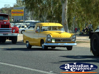 Alice Springs Transport Hall of Fame Parade Vintage Ute . . . CLICK TO VIEW ALL ALICE SPRINGS POSTCARDS