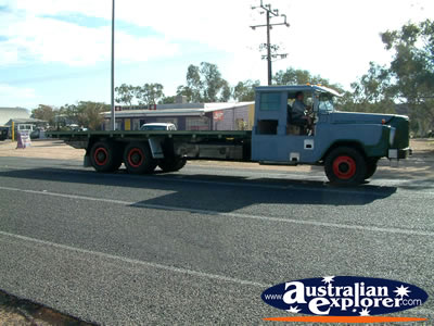 Alice Springs Transport Hall of Fame Parade Long Truck . . . CLICK TO VIEW ALL ALICE SPRINGS POSTCARDS