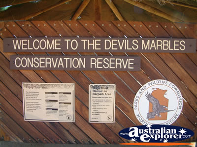 Devils Marbles Reserve . . . CLICK TO VIEW ALL DEVILS MARBLES POSTCARDS
