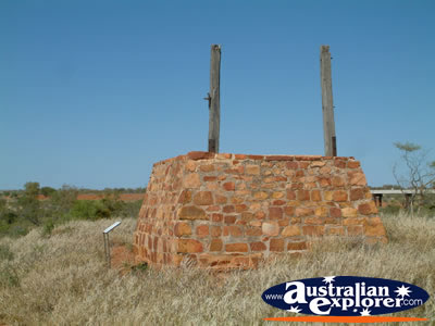 Old Well Plaque Missing . . . VIEW ALL DEVILS MARBLES PHOTOGRAPHS
