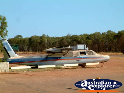 Daly Waters Plane . . . CLICK TO VIEW ALL DALY WATERS POSTCARDS