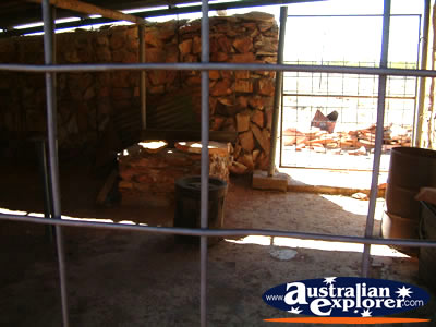 Elliott Tennant Creek Telegraph Station Through the Fence . . . VIEW ALL TENNANT CREEK PHOTOGRAPHS