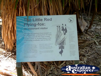 Mataranka Hot Springs Sign . . . VIEW ALL MATARANKA PHOTOGRAPHS