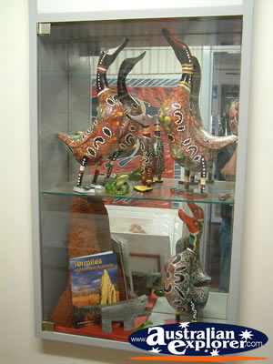 Stockyard Gallery Display in Mataranka . . . VIEW ALL MATARANKA PHOTOGRAPHS