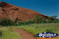 Ayers Rock Track . . . CLICK TO ENLARGE