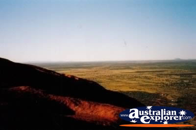 Stunning Ayers Rock View . . . CLICK TO VIEW ALL AYERS ROCK (SUMMIT) POSTCARDS