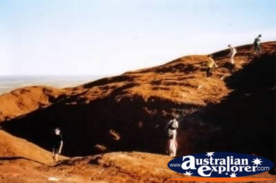 Ayers Rock Climbers . . . CLICK TO VIEW ALL AYERS ROCK (SUMMIT) POSTCARDS