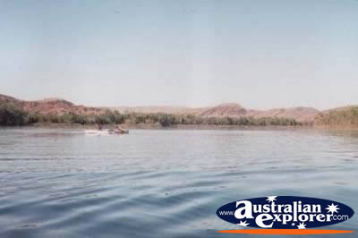 Landscape of Ord River . . . CLICK TO VIEW ALL ORD RIVER POSTCARDS