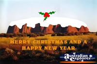 Ayers Rock at Christmas . . . CLICK TO ENLARGE