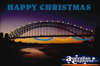Sydney Harbour Bridge at Christmas . . . CLICK TO ENLARGE
