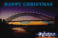 Sydney Harbour Bridge at Christmas . . . CLICK TO ENLARGE