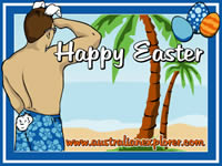 Easter Bunny Boy (Navy) . . . CLICK TO ENLARGE