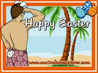 Easter Bunny Boy (Orange) . . . CLICK TO ENLARGE