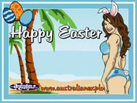 Easter Bunny Girl (Blue) . . . CLICK TO ENLARGE