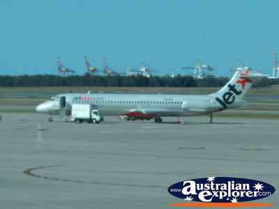 Jetstar Airplane . . . CLICK TO VIEW ALL FLYING POSTCARDS