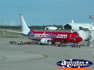 Virgin Blue Airplane . . . VIEW ALL FLYING PHOTOGRAPHS