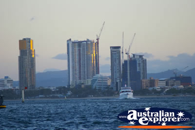 Large Cruiser from a Distance . . . VIEW ALL SEA PHOTOGRAPHS