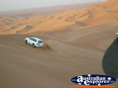 4WD in the Sand Dunes . . . CLICK TO VIEW ALL FOUR WHEEL DRIVING POSTCARDS