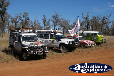 Group of 4x4's . . . CLICK TO VIEW ALL FOUR WHEEL DRIVING POSTCARDS