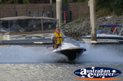 Jetski on the Broadwater . . . VIEW ALL JETSKIING PHOTOGRAPHS