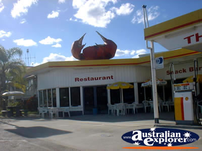 Big Crab Restaurant in Miriam Vale . . . VIEW ALL BIG ICONS PHOTOGRAPHS