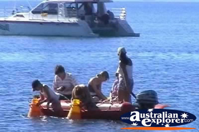 Small Boat for Snorkelling . . . VIEW ALL SNORKELLING PHOTOGRAPHS