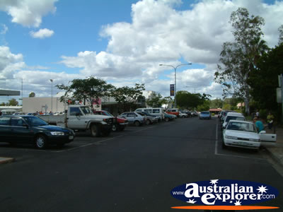 Parked Cars at Gatton Street . . . CLICK TO VIEW ALL GATTON POSTCARDS