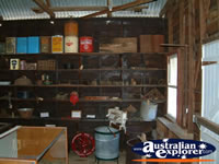 Capella Pioneer Village Shelves Inside . . . CLICK TO ENLARGE