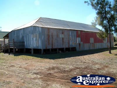 Capella Pioneer Village Old Shed . . . CLICK TO VIEW ALL CAPELLA POSTCARDS