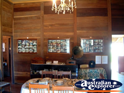 Capella Pioneer Village Homestead Dining Room . . . CLICK TO VIEW ALL CAPELLA POSTCARDS