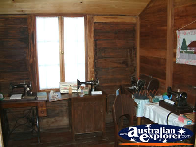 Capella Pioneer Village Homestead Desks . . . CLICK TO VIEW ALL CAPELLA POSTCARDS