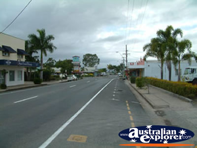 View Down Proserpine Street . . . CLICK TO VIEW ALL PROSERPINE POSTCARDS