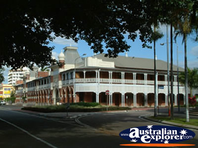 Townsville Old Building . . . CLICK TO VIEW ALL TOWNSVILLE POSTCARDS